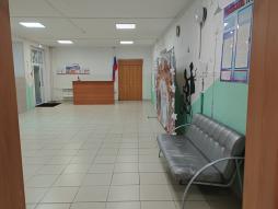 Зона отдыха/ожидания в фойе 1 тажа